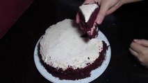 Red Velvet Cake Recipe - Without Oven Red Velvet Cake - Easy Cake Recipe