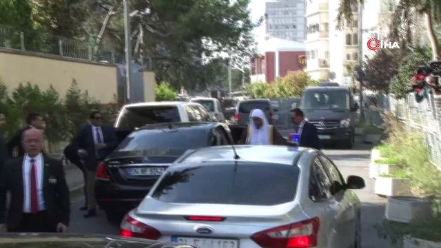 Suudi Savcı, Suudi Arabistan Başkonsolosluğu'na geldi