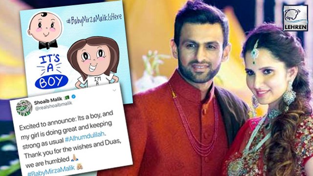 It's A Baby Boy For Tennis Star Sania Mirza And Shoaib Malik