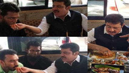 ரூ. 25,000 டிப்ஸ் + சாப்பாடும் ஊட்டி விட்ட அமைச்சர்- வீடியோ