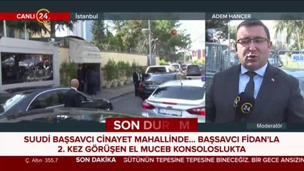 Suudi savcı konsoloslukta