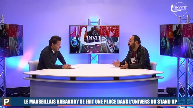 L'invité vidéo - Humour : déjà un deuxième spectacle pour le Marseillais Babarudy