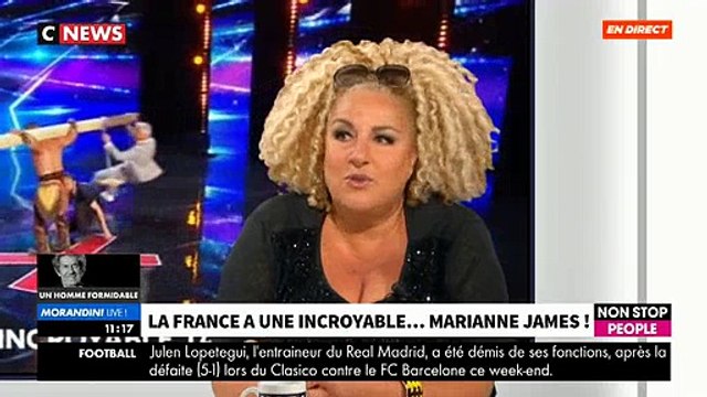 EXCLU - Marianne James ironise sur les émissions dans lesquelles les jurés manquent de personnalités et ne font pas le show - VIDEO