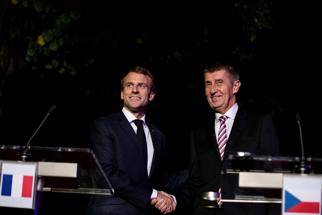 Déclaration conjointe du Président de la République, Emmanuel Macron, et de Andrej Babiš, Premier ministre Tchèque