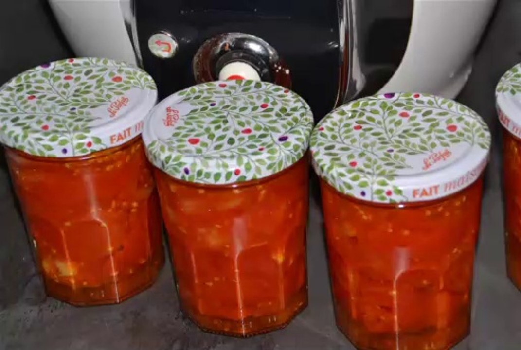 Stérilisation des  tomates COOKEO