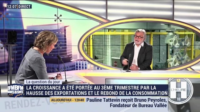 La question du jour: Léger rebond de la croissance au troisième trimestre ? - 30/10
