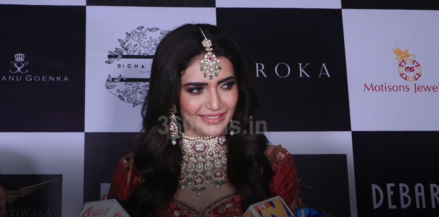 Karishma Tanna Talks About Her Bridal Attire At Wedding Junction Fashion Show