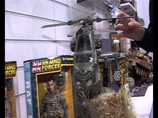 HM Arrmed Forces Toys at the London Toy Fair 2011