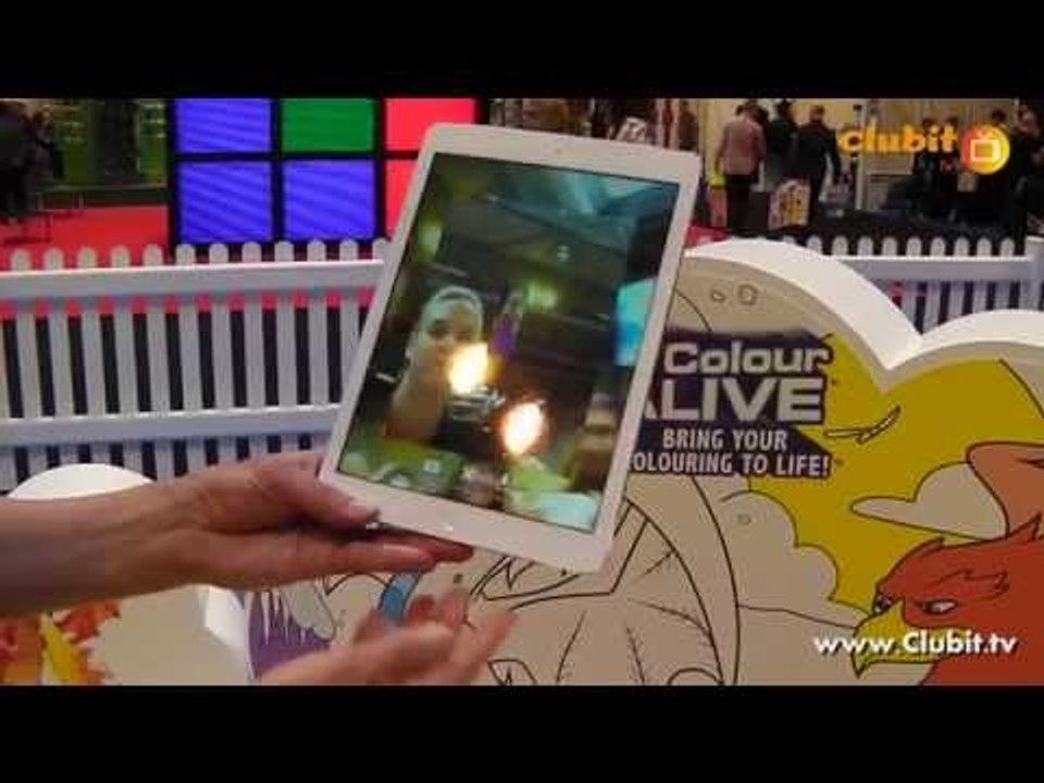 Colour Alive Augmented Reality by Crayola