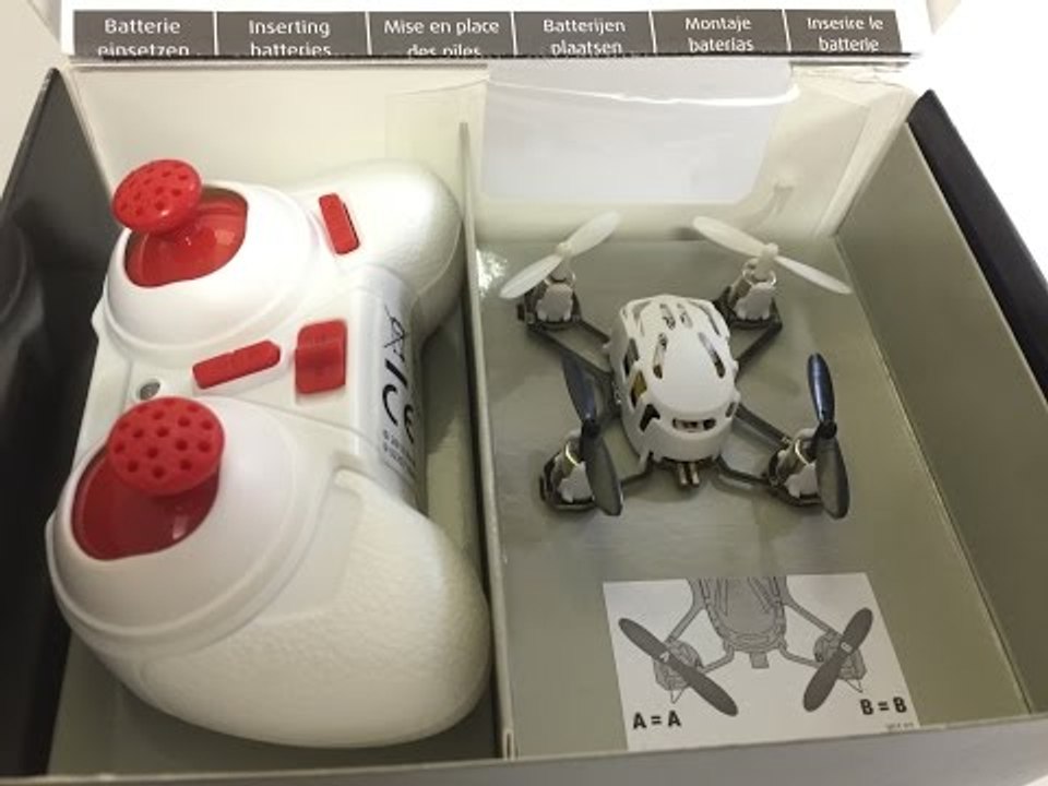 Unboxing of Worlds Smallest RC Drone Nano Quad Copter