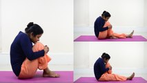 Yoga: बढ़ती तोंद और घुटनों के दर्द को दूर करता है ये आसन | Utkaṭa Pavanamuktasana | Boldsky