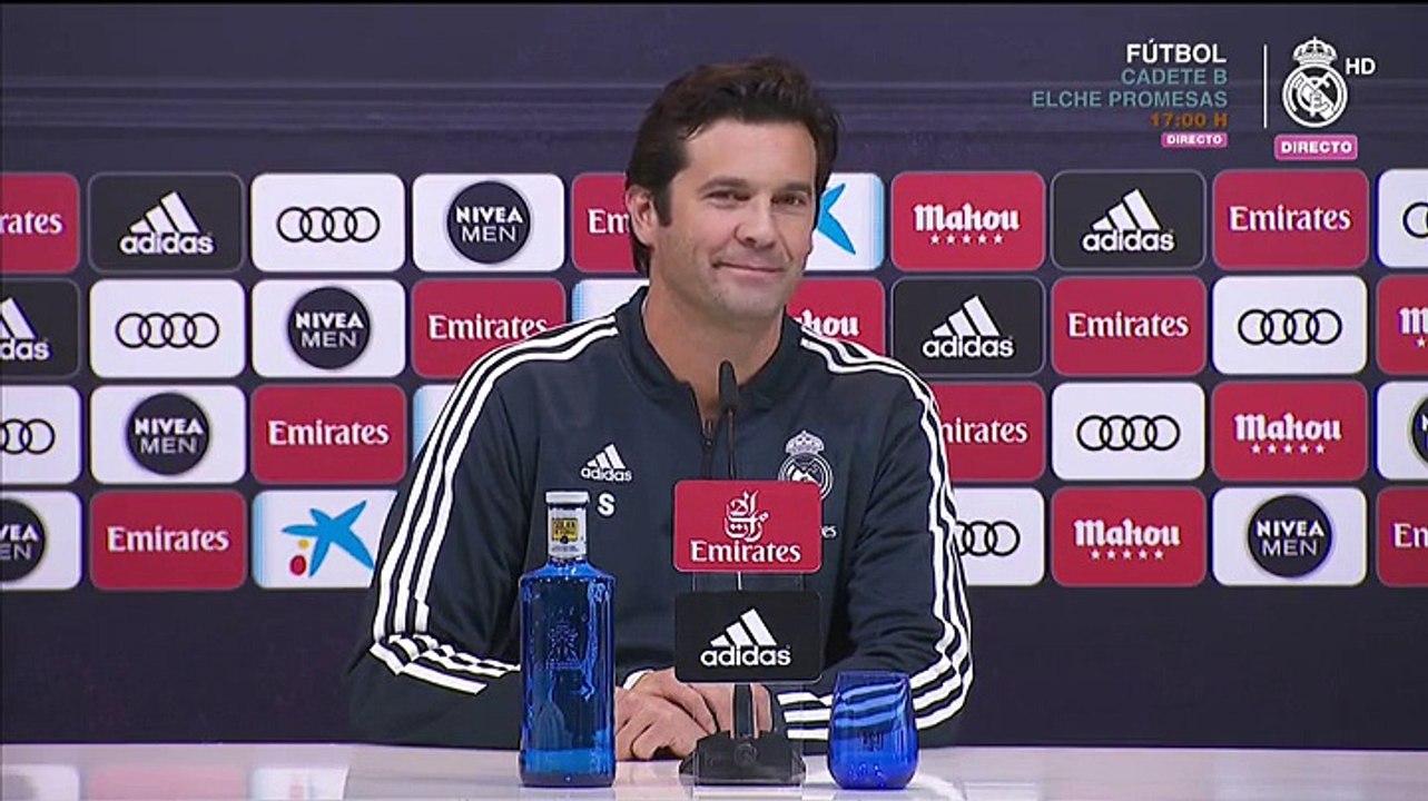 Solari: "A Zidane dejémoslo en paz, es una de las figuras más grandes que hemos tenido en el Madrid"