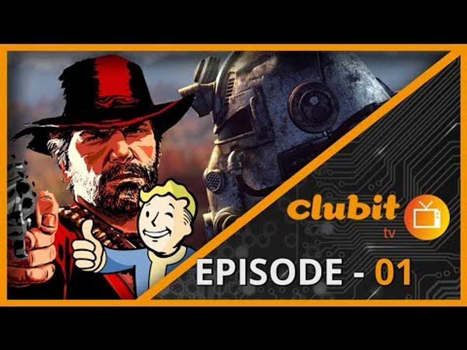 Red Dead Redemption 2, Fallout 76 & Star Wars news - ClubitTV Show | Episode 01 |