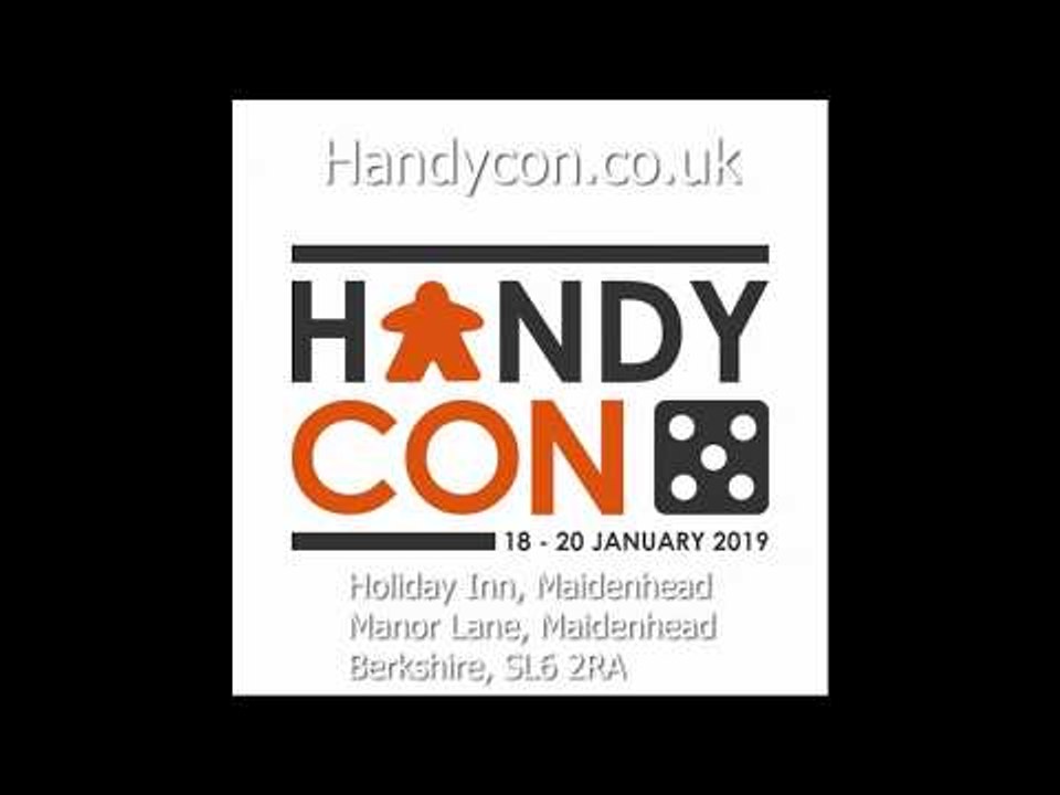 Handycon Board Gaming Convention Promo