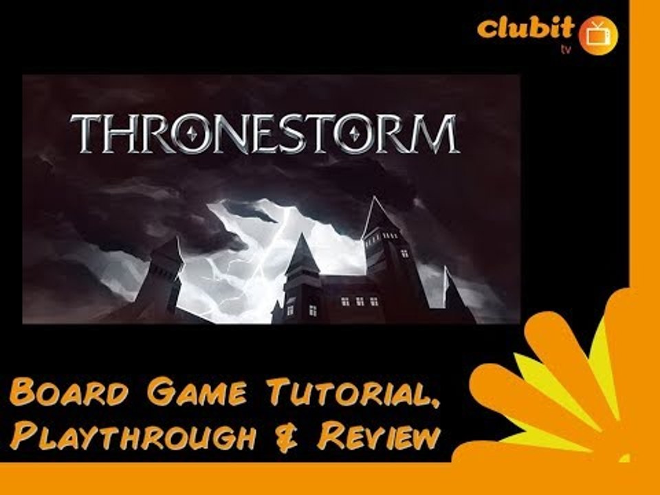 Thronestorm Card Game Playthrough and Review