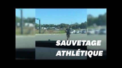 David Verburg s'est servi de ses capacités d'athlètes pour sauver une tortue