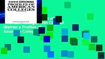 [P.D.F] Barron s Profiles of American Colleges with CDROM (Barron s Profiles of American Colleges)