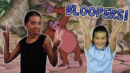 JUNGLE BOOK Game Show BLOOPERS!