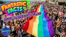 Where did the RAINBOW FLAG come from?
