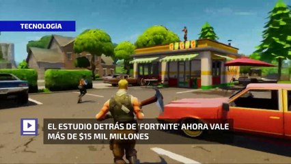El estudio detrás de 'Fortnite' ahora vale más de $15 mil millones