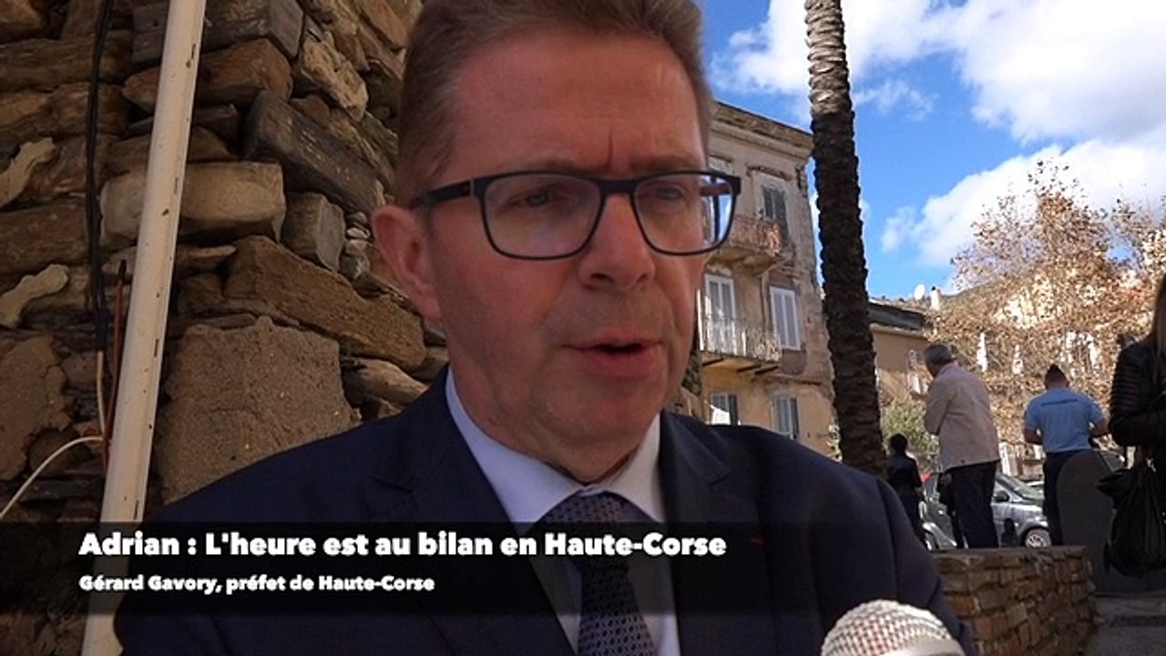 Adrian : L'heure est au bilan en Haute-Corse