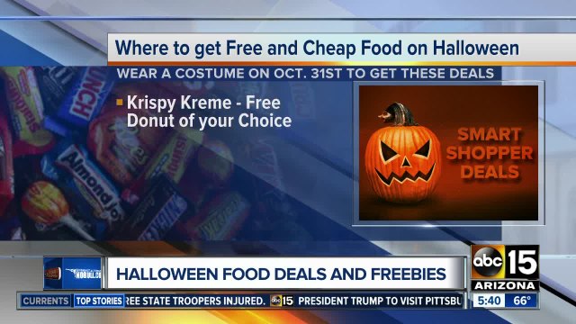 Halloween food deals and freebies