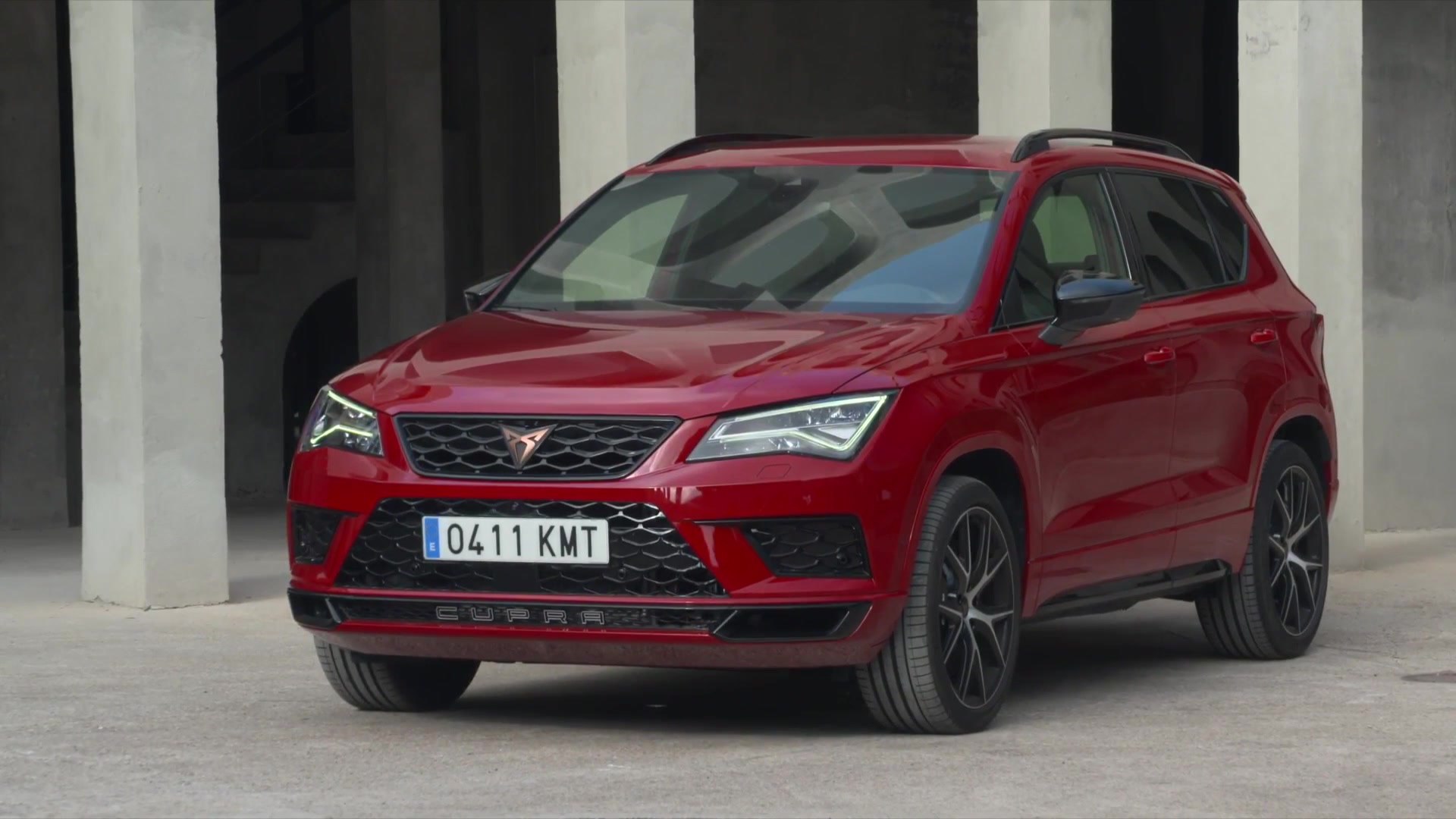The New Cupra Ateca Exterior Design In Velvet Red Video Dailymotion