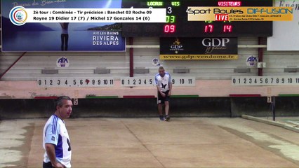 Second tour, second tir de précision, France Club Elite 1, J3, Aix-les-Bains contre Fontaine,  saison 2018/2019