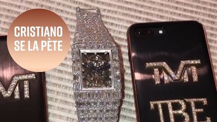 Cristiano et sa montre à 2 millions de dollars