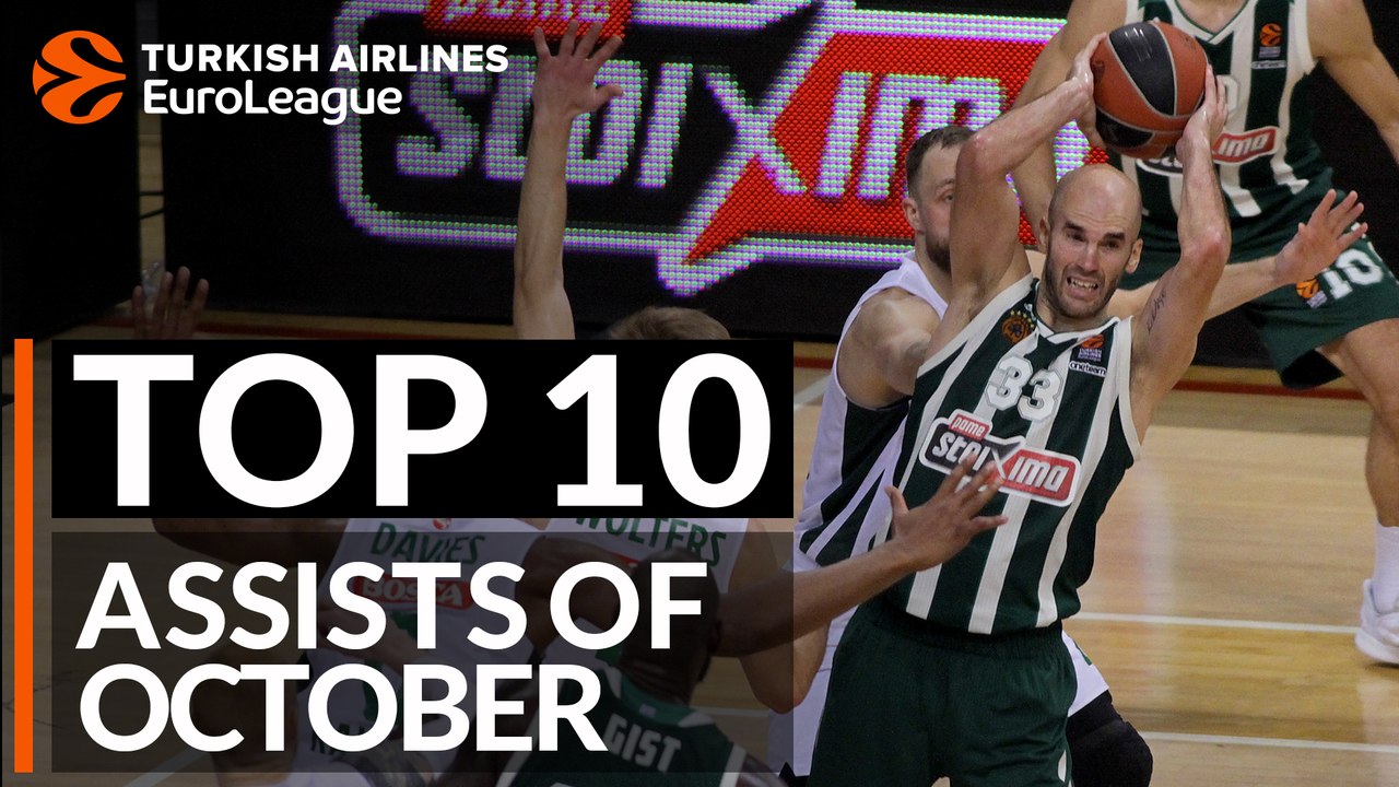 Turkish Airlines EuroLeague, Top 10 Assists of...