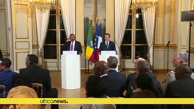 France's Macron vows to back Ethiopia's reforms