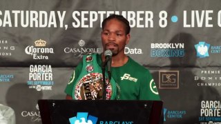 09.Shawn Porter POST FIGHT PRESS CONFERENCE after DECISION WIN vs Danny Garcia