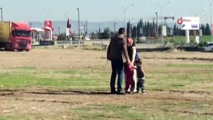 Bebekli kadını döverek böyle bayılttı