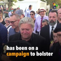 Steve Bannon, Jair Bolsonaro And The International Far-Right