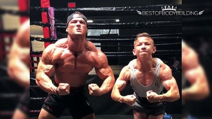 (1) Worlds Youngest Bodybuilder Kid - 15 Year Old Workout Freak - _____POWER GAMING ZON...