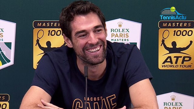 Rolex Paris Masters 2018 - Jérémy Chardy : Je n'ai pas de nouvelles pour la Coupe Davis, ce n'est pas très bon signe