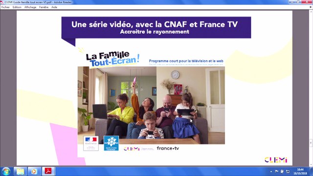 Rencontre Education aux médias et à l'information : CLEMI & CNAF