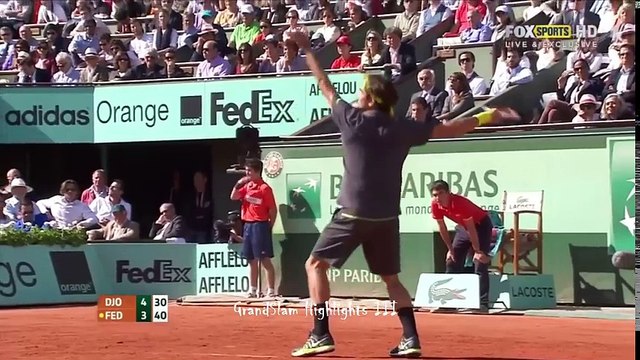 Roger Federer vs Novak Djokovic - Roland Garros 2012 SF [Highlights HD]