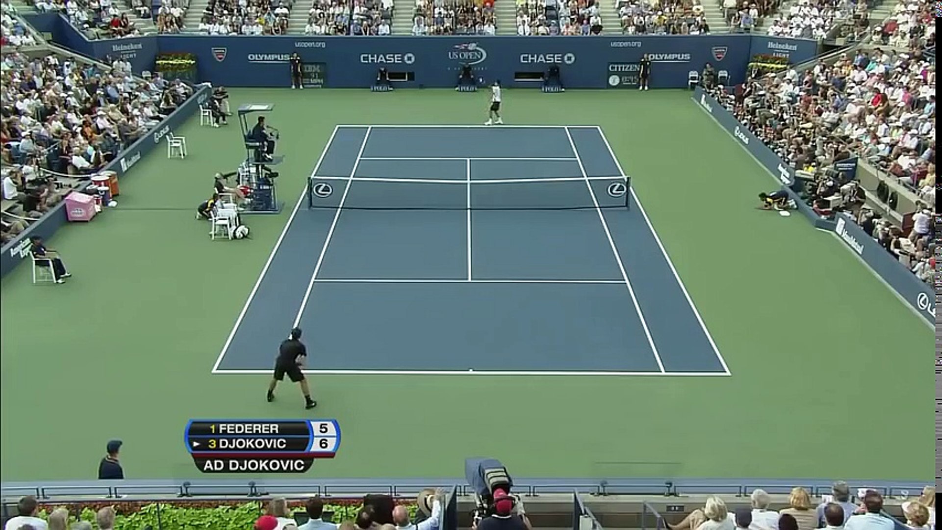 federer djokovic us open 2007
