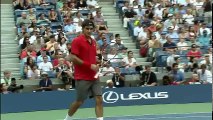 Roger Federer vs Novak Djokovic - US Open 2008 SF [Highlights HD]