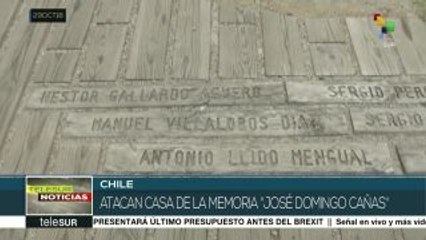 Denuncian atentado contra la Casa de la Memoria José Domingo Cañas