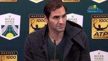 Rolex Paris Masters 2018 - Roger Federer : 