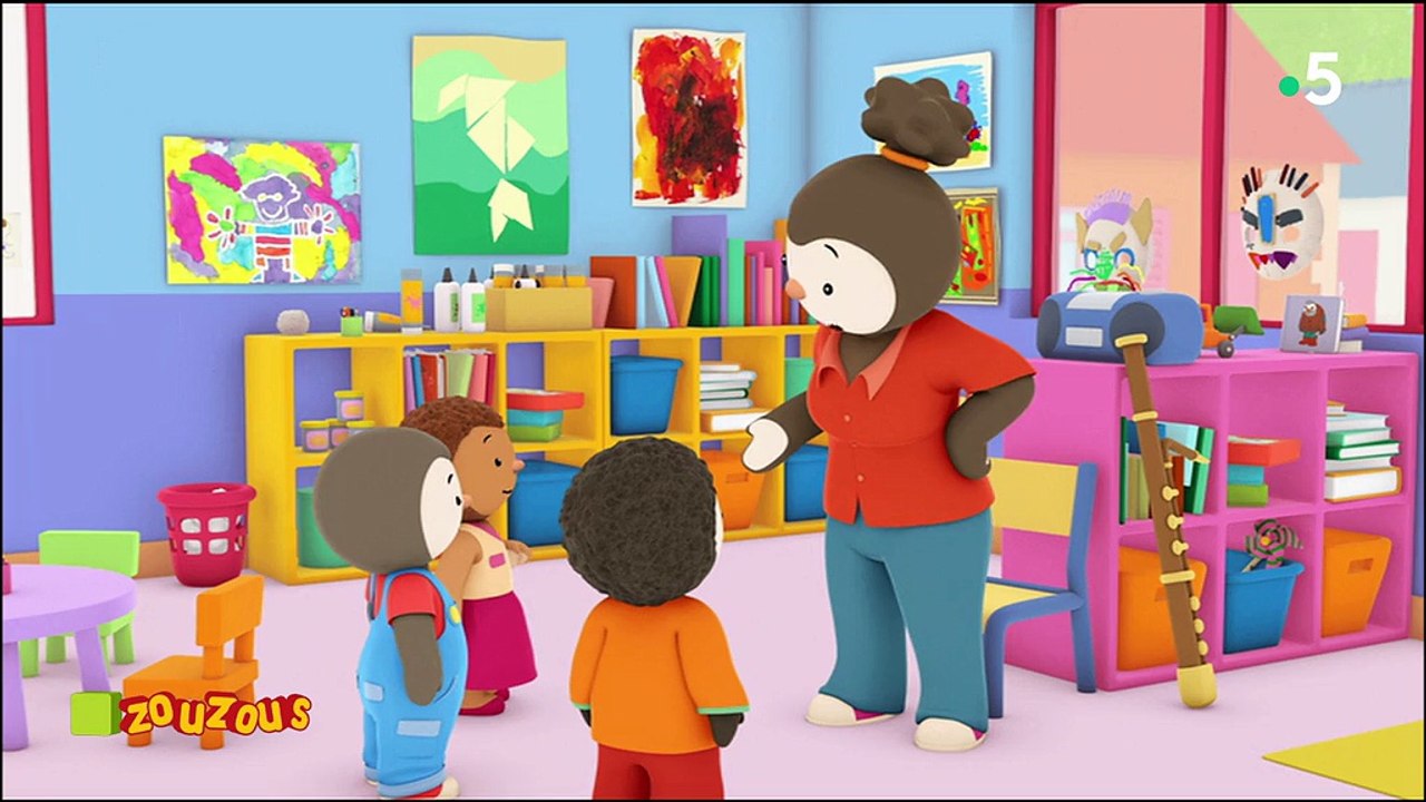 T'choupi à l'école  saison 2  - Cris d'animaux à gogo