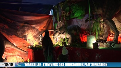 Marseille : l'univers des dinosaures fait sensation