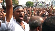 Thousands rally in Colombo in support of sacked Sri Lanka PM