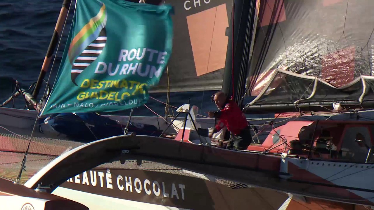 La Route du Rhum - MULTI 50, LE RHUM EN MOBYLETTE