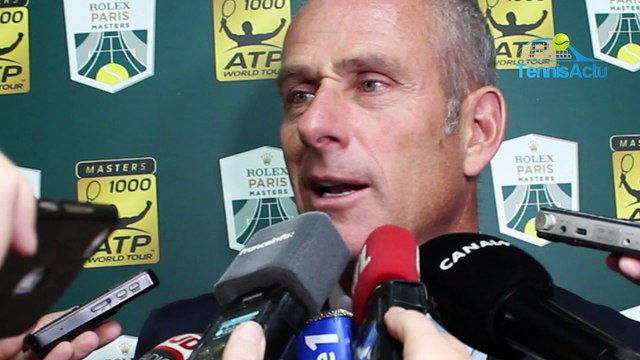 Rolex Paris Masters 2018 - Guy Forget : Roger Federer à Paris-Bercy, ça fait forcément saliver