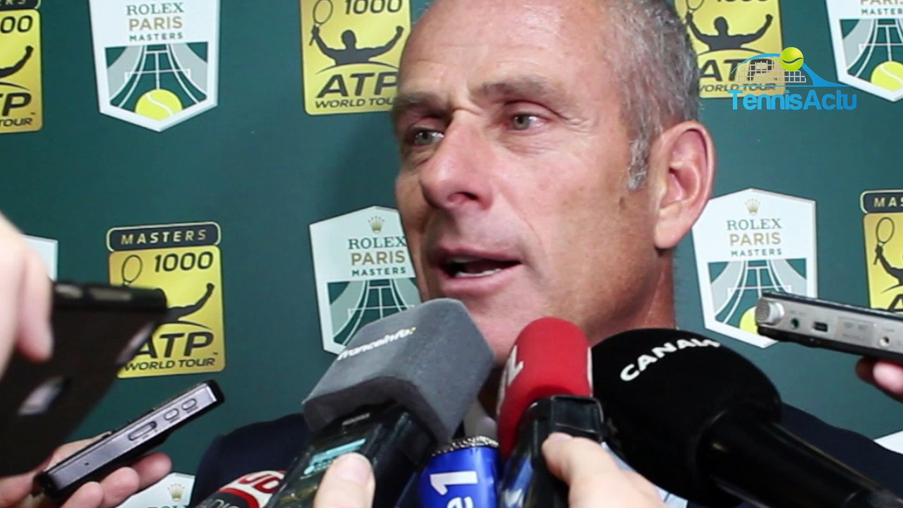 Rolex Paris Masters 2018 - Guy Forget : "Roger Federer à Paris-Bercy, ça fait forcément saliver"