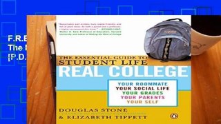 F.R.E.E [D.O.W.N.L.O.A.D] Real College: The Essential Guide to Student Life [P.D.F]