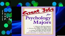 [P.D.F] Great Jobs for Psychology Majors (Vgm s Great Jobs Series) [P.D.F]